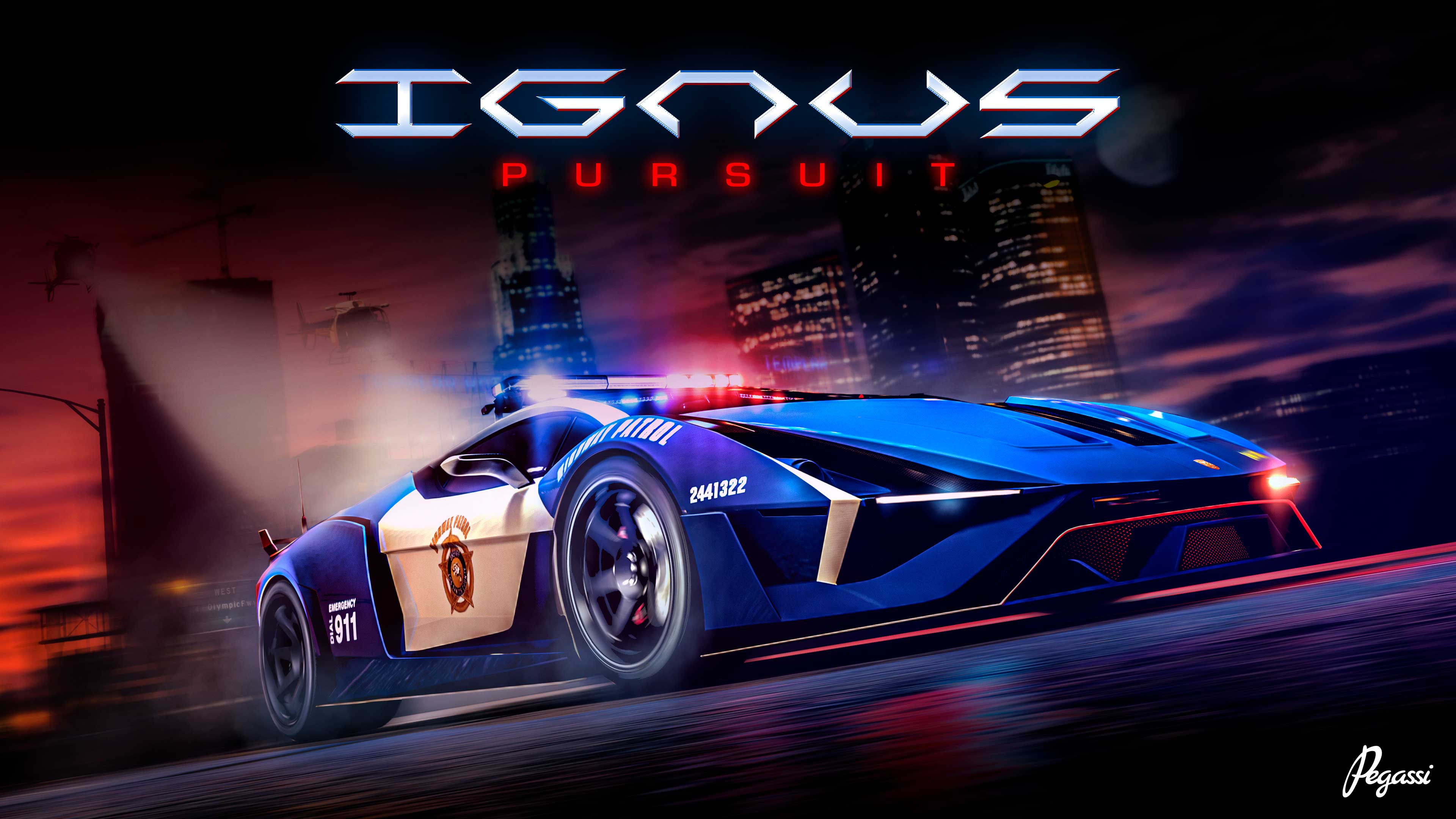 Apprehend the New Pegassi Ignus Pursuit Law Enforcement Vehicle 公告配图